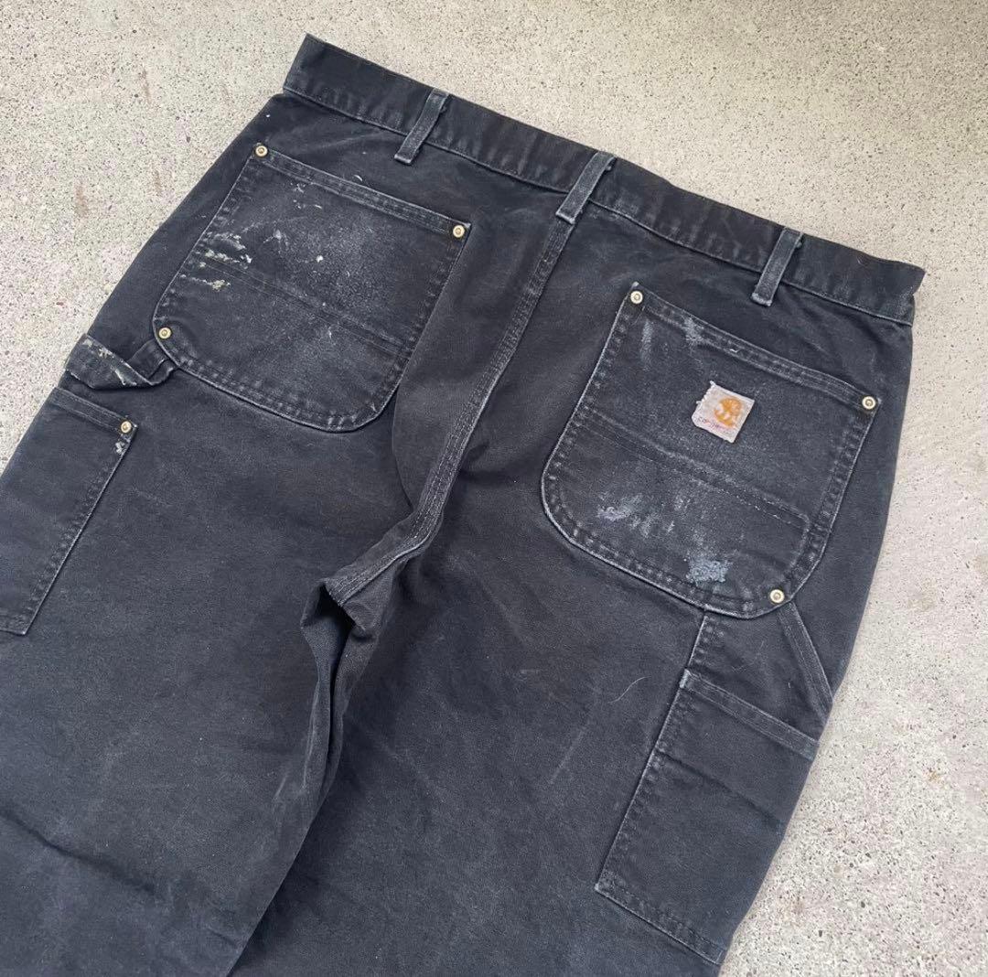 00s USA Carhartt ダック ダブルニー ペインターパンツ