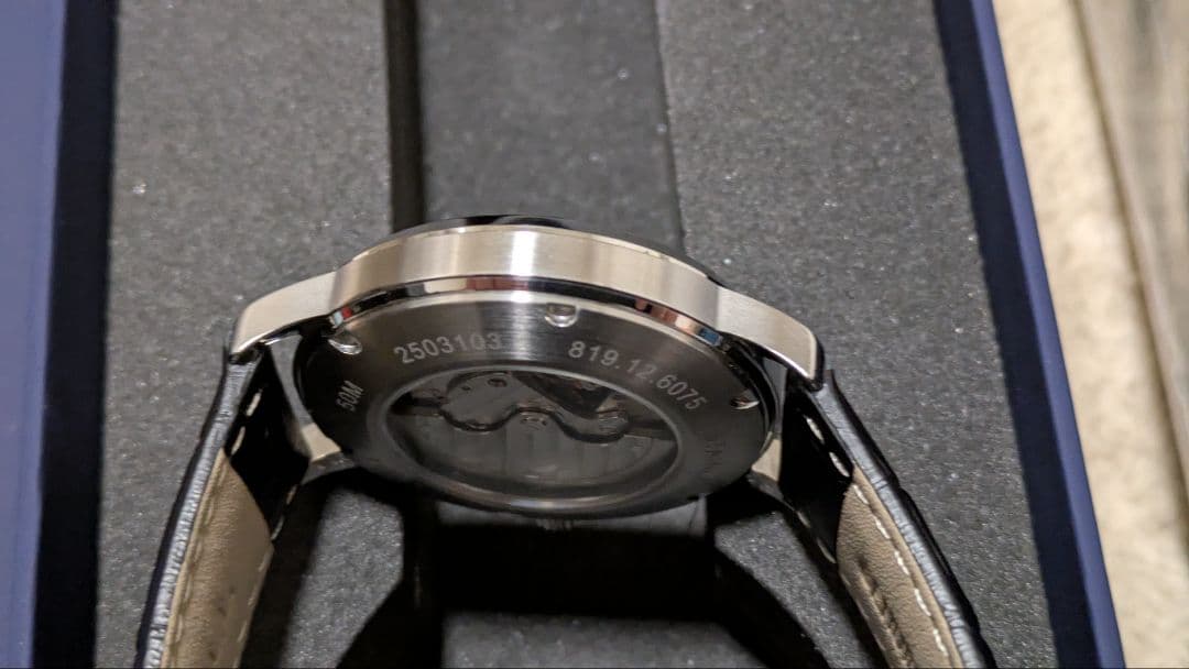 値引中！ SEAGULL 6075 ほぼ新品！自動巻 スモセコ サファイア！