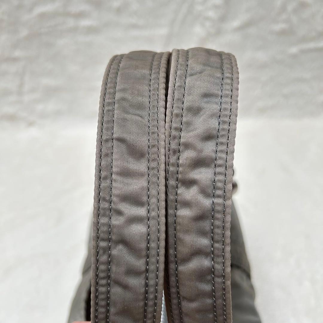 PORTER ポータータンカーダッフルバック ミニボストンS グレー