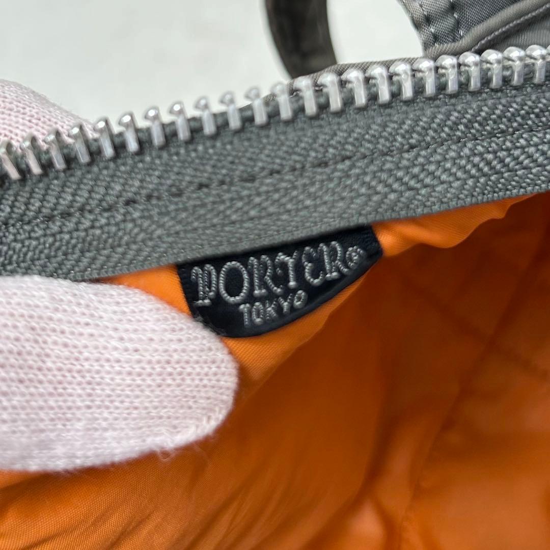 PORTER ポータータンカーダッフルバック ミニボストンS グレー