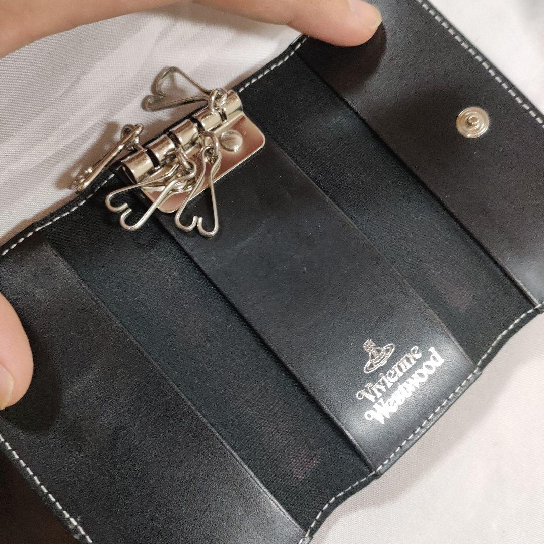 P2 美品　ヴィヴィアンウエストウッド　花柄ドットキーケース　財布　セット