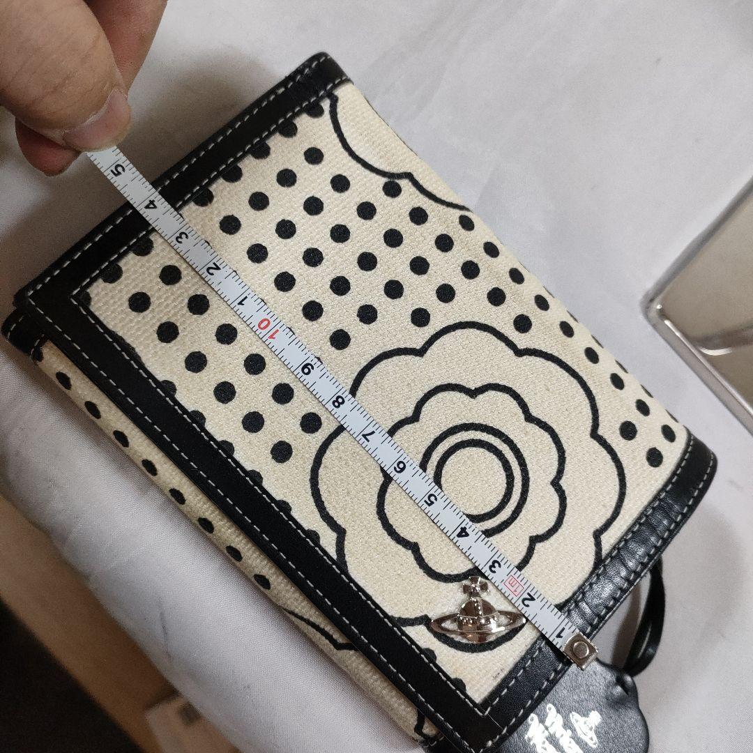 P2 美品　ヴィヴィアンウエストウッド　花柄ドットキーケース　財布　セット