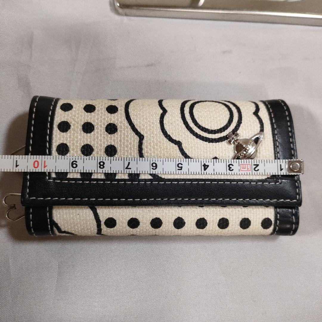 P2 美品　ヴィヴィアンウエストウッド　花柄ドットキーケース　財布　セット