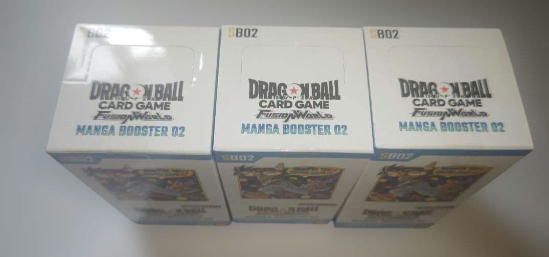 フュージョンワールド　MANGA BOOSTER 2 3BOX テープ付