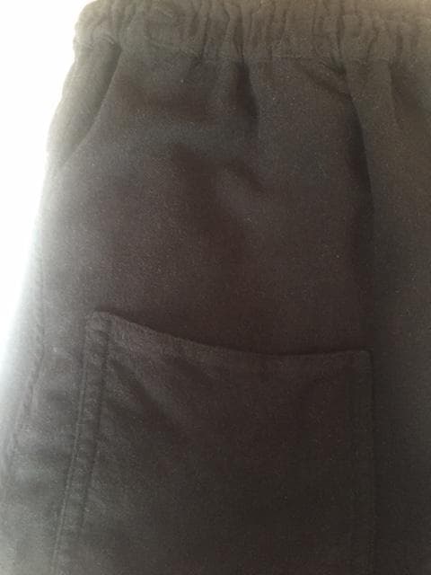 yaa!! パンツ　テルセイロ　terceiro　石田ゆり子　テーパード黒ウール