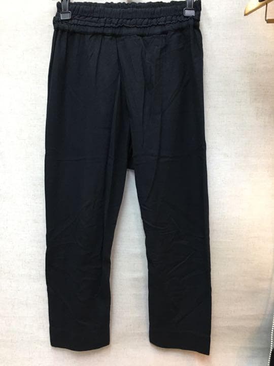 yaa!! パンツ　テルセイロ　terceiro　石田ゆり子　テーパード黒ウール