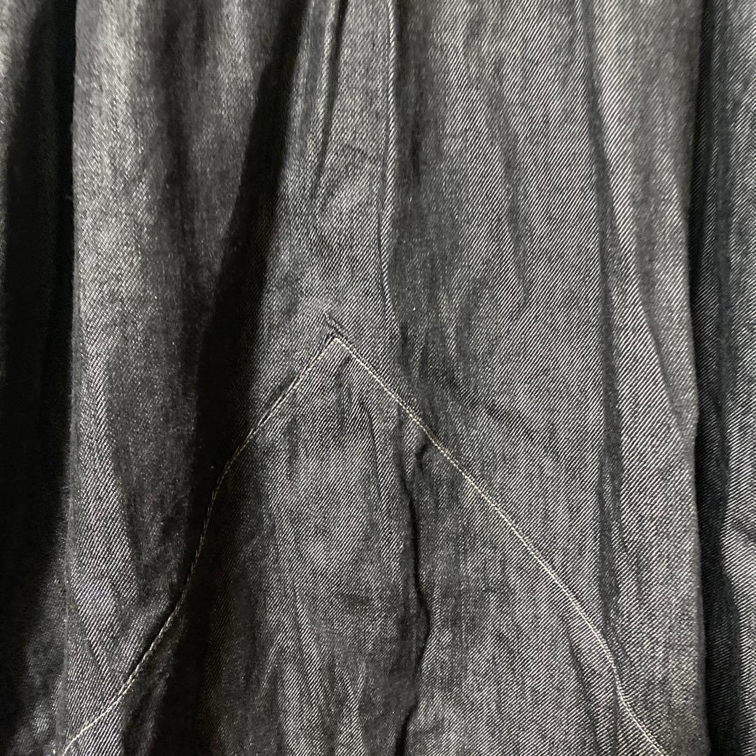 セール！ノゾミイシグロ ブラックデニム サルエルパンツ 美品