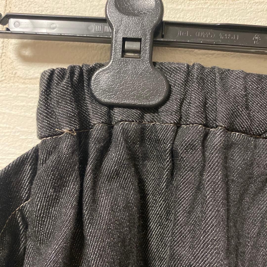 セール！ノゾミイシグロ ブラックデニム サルエルパンツ 美品