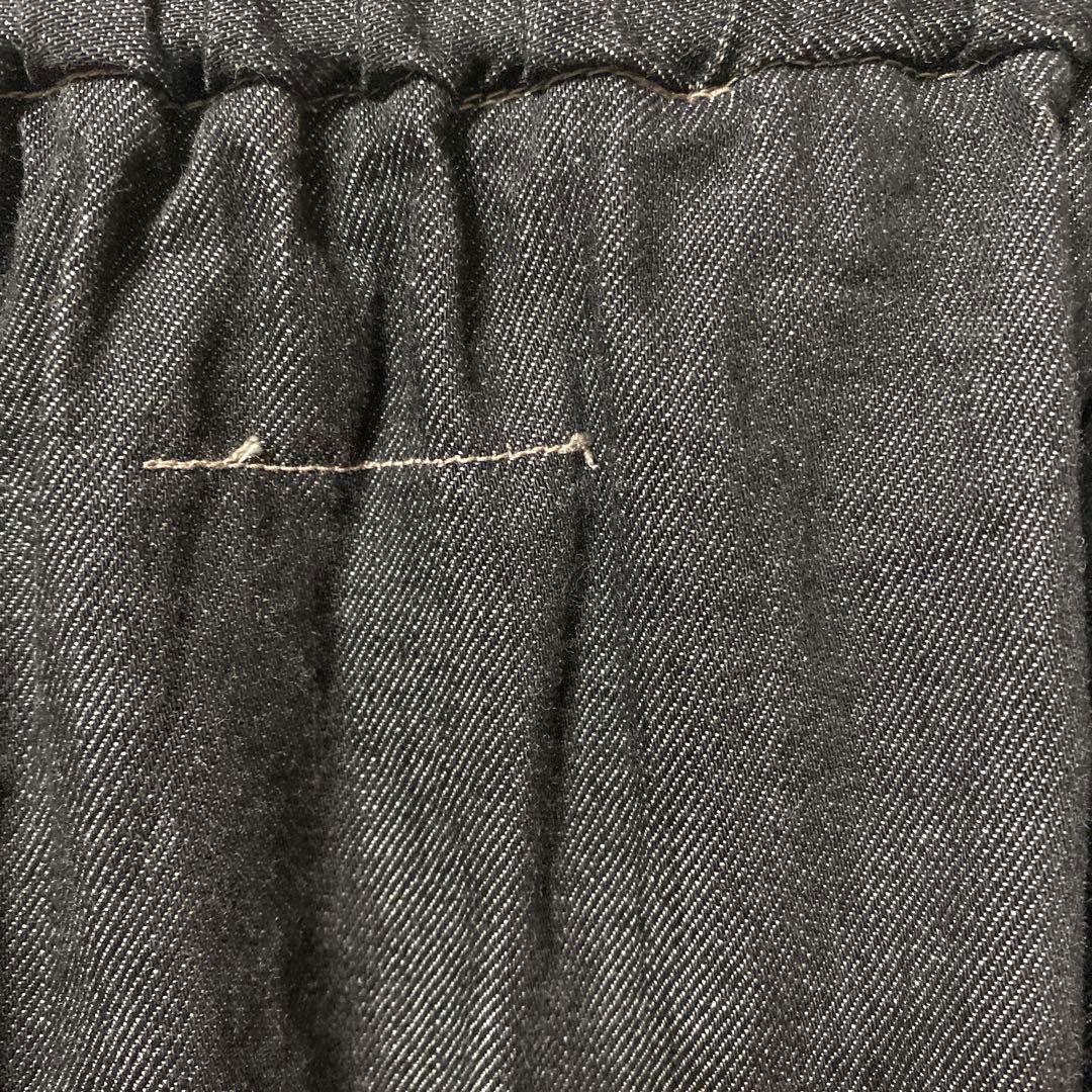 セール！ノゾミイシグロ ブラックデニム サルエルパンツ 美品