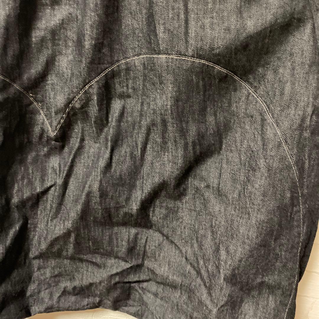 セール！ノゾミイシグロ ブラックデニム サルエルパンツ 美品