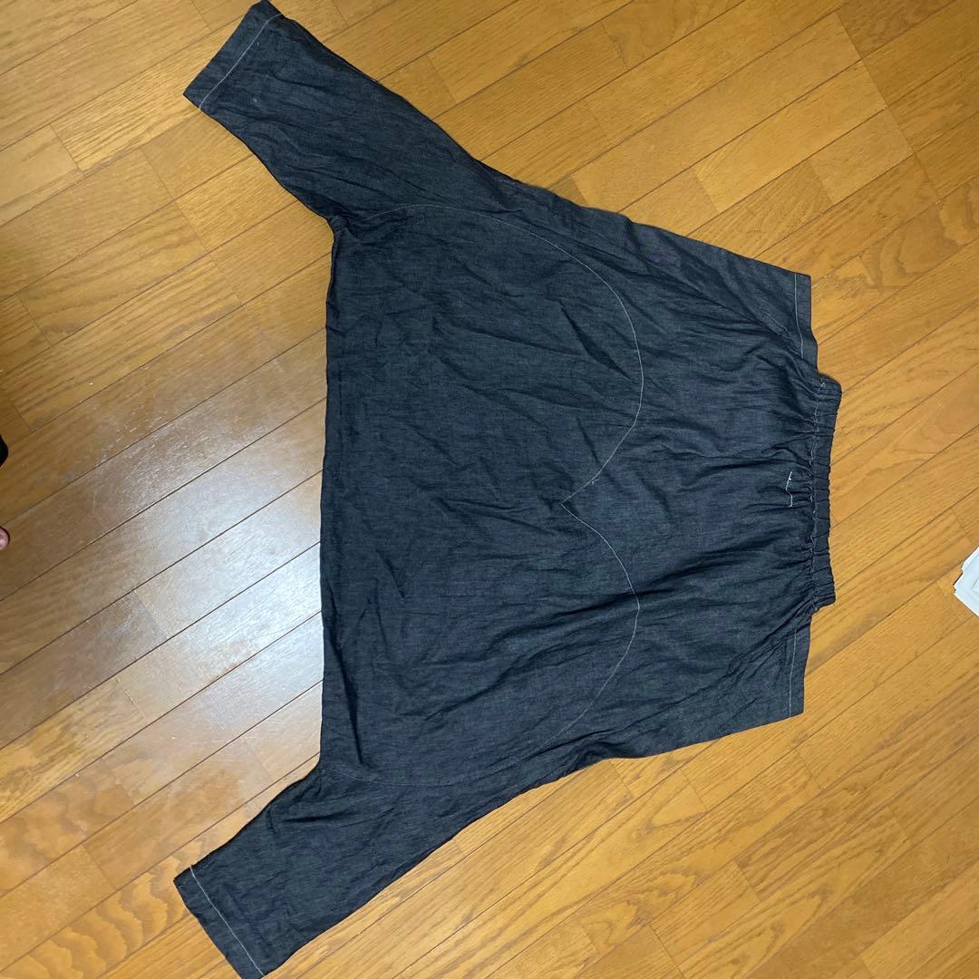 セール！ノゾミイシグロ ブラックデニム サルエルパンツ 美品