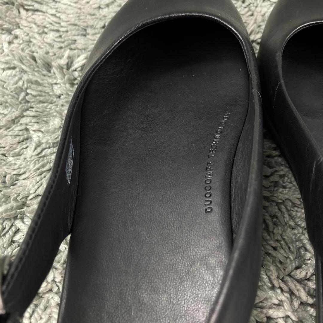 未使用級 fitflop レザー パンプス サンダル ミュール 24cm