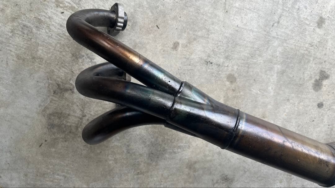 パ*チ様 GT380　イチパチ管　手曲げ メガホン マフラー