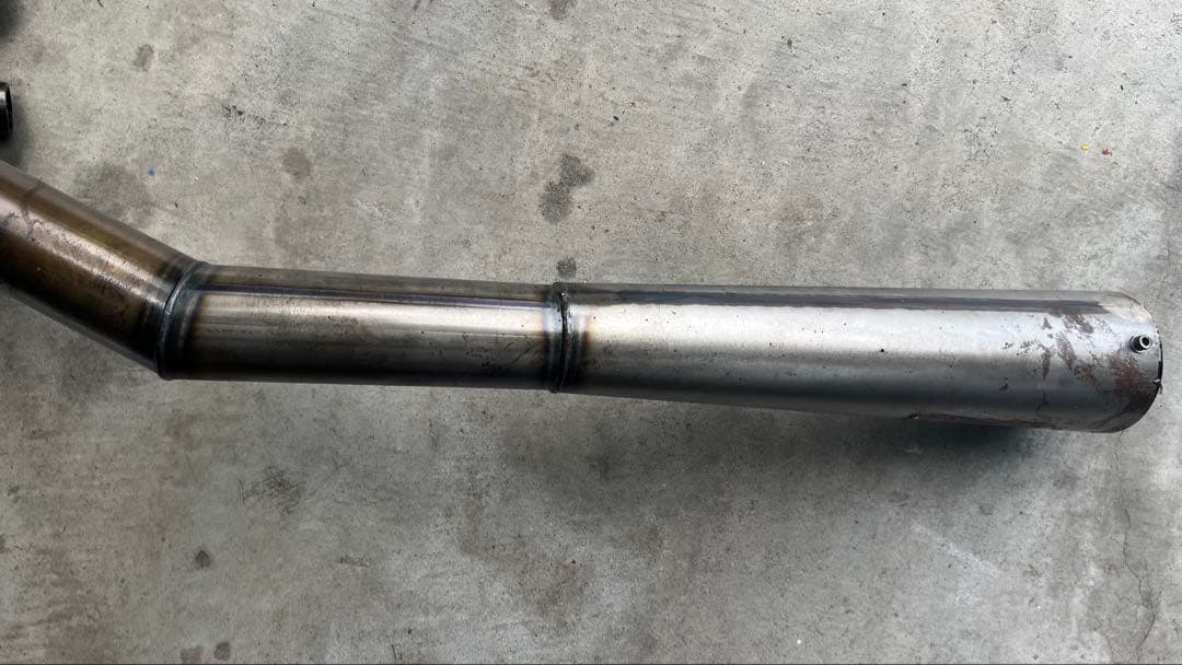 パ*チ様 GT380　イチパチ管　手曲げ メガホン マフラー