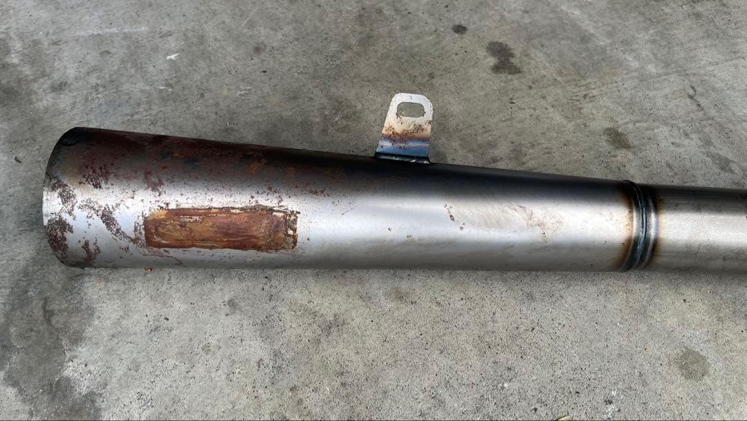 パ*チ様 GT380　イチパチ管　手曲げ メガホン マフラー