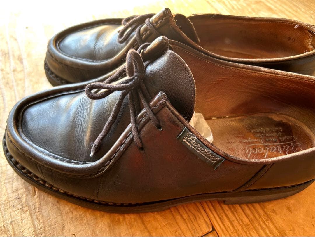 Paraboot パラブーツ ミカエル ブラック 41.5 やや難あり