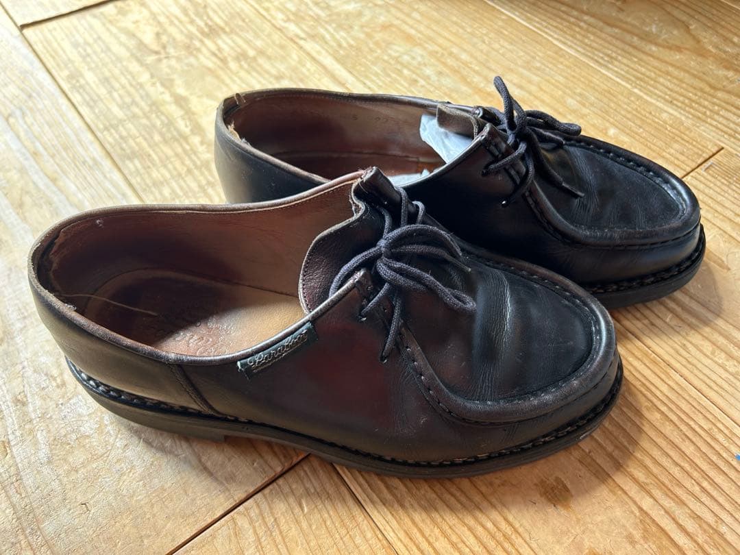 Paraboot パラブーツ ミカエル ブラック 41.5 やや難あり