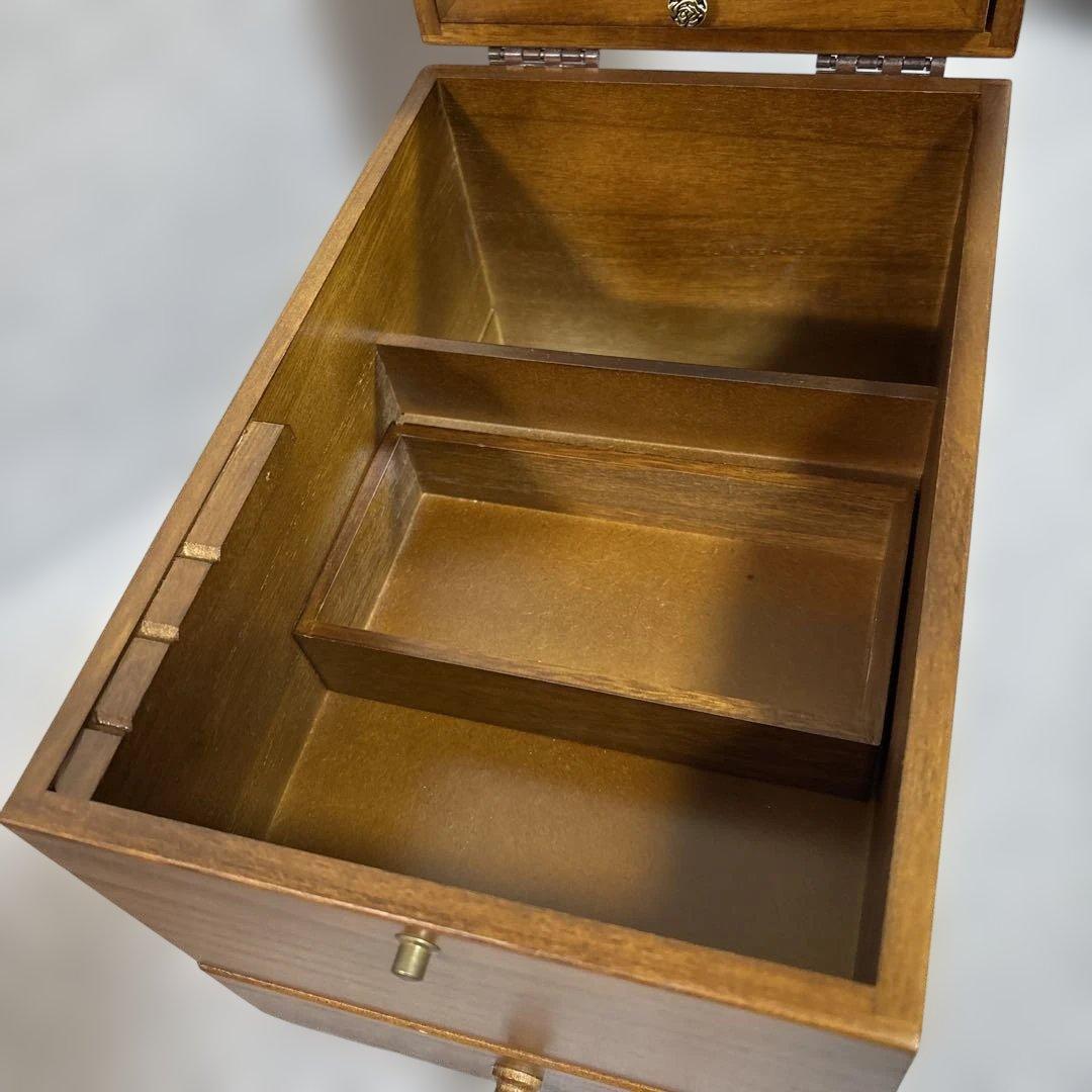 木製化粧箱 メイクボックス 日本製 茶谷産業