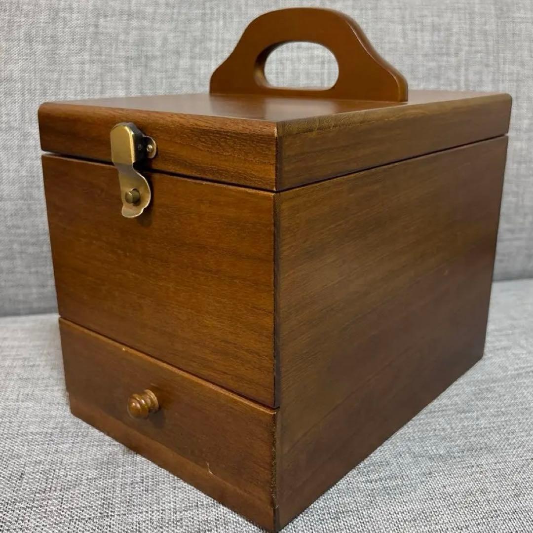 木製化粧箱 メイクボックス 日本製 茶谷産業