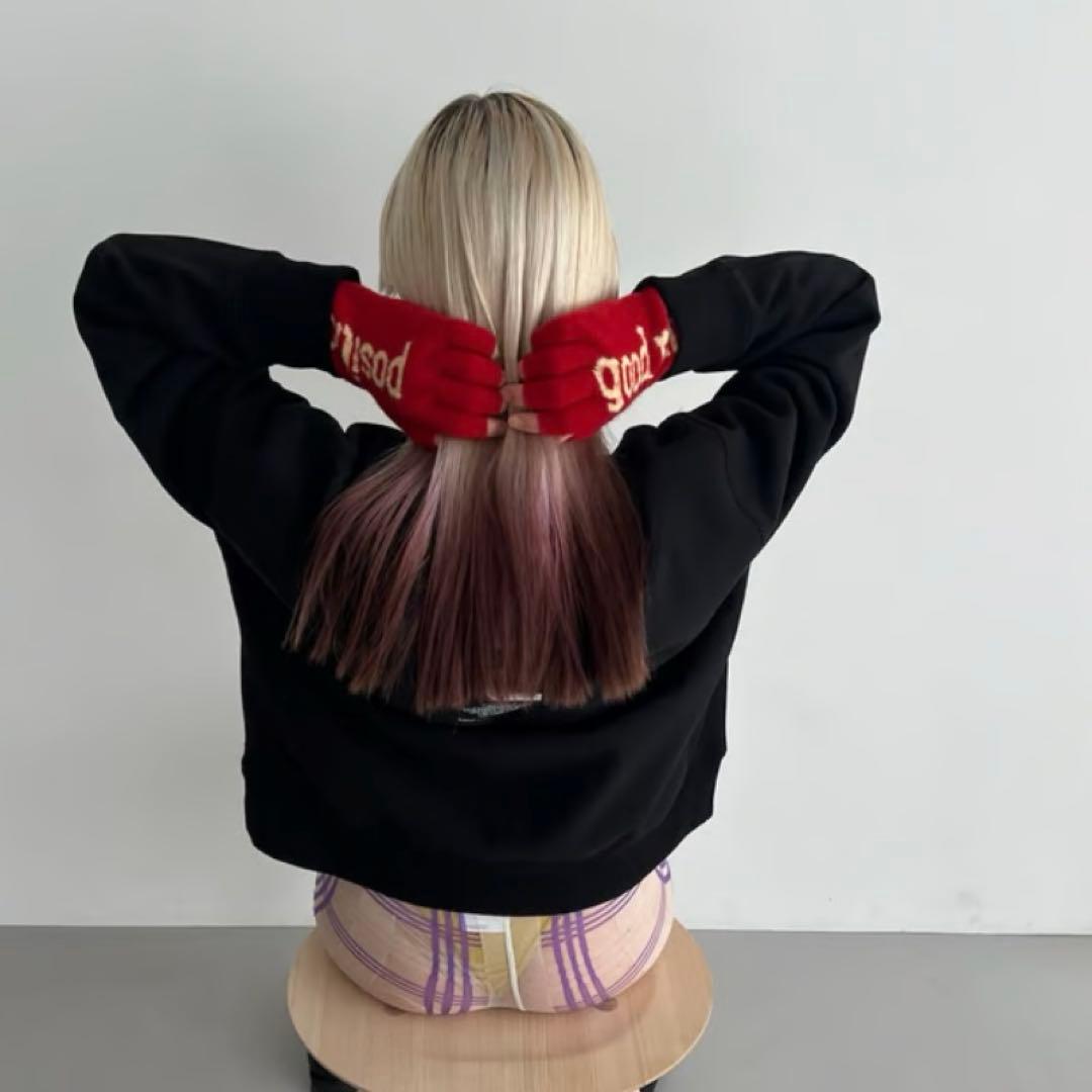 donttellanyone gloves 手袋　ミトン