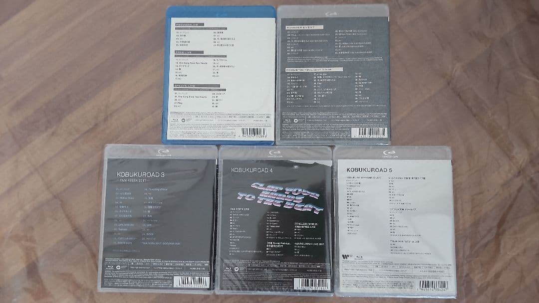 KOBUKUROAD1～5 Blu-ray5枚+ ALL TIME BEST