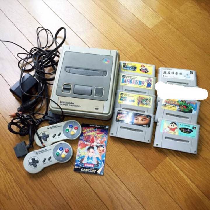 激安❗️スーファミ本体&カセット ソフト セット