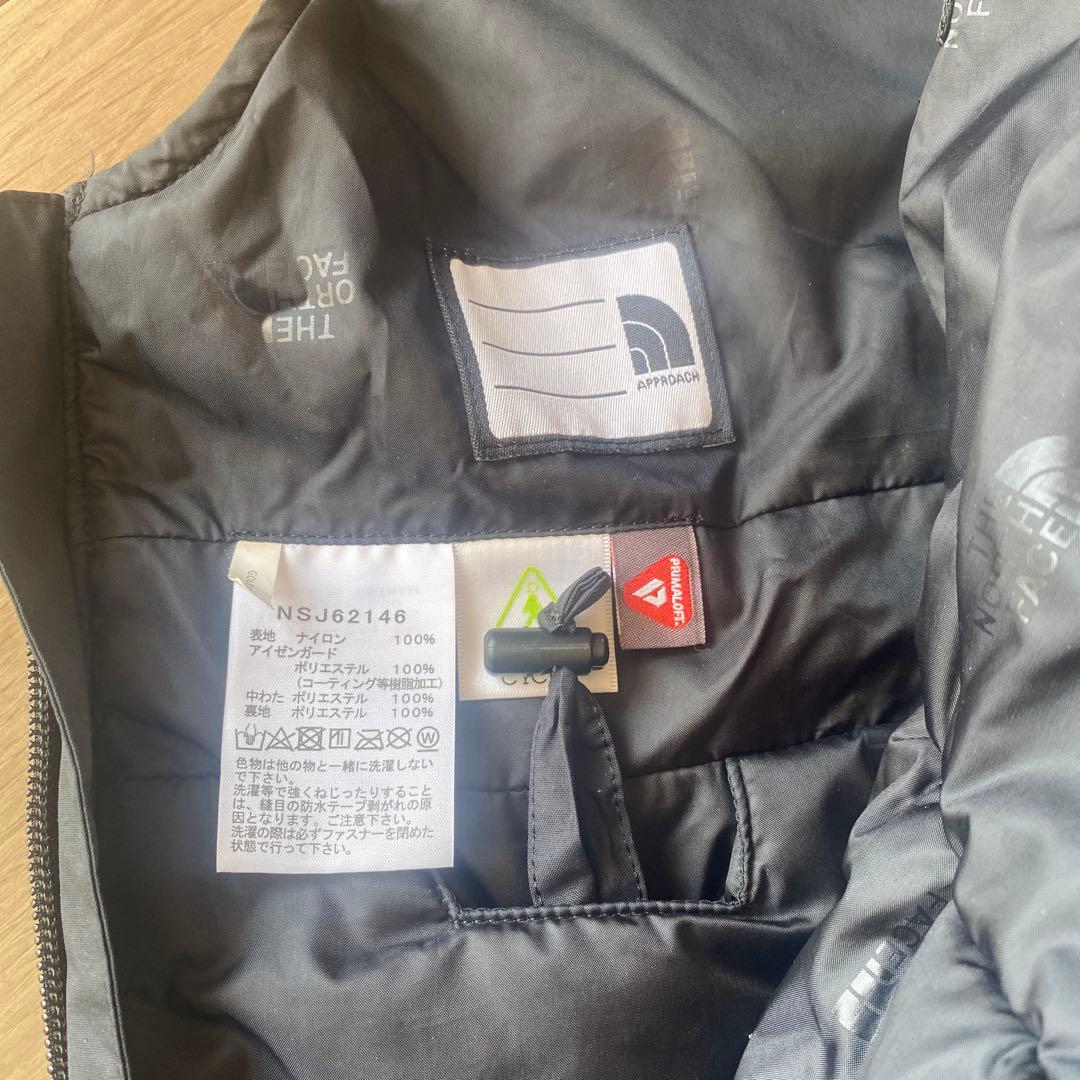 The North Face 子ども用 スノーウェア ブラック NSJ62148