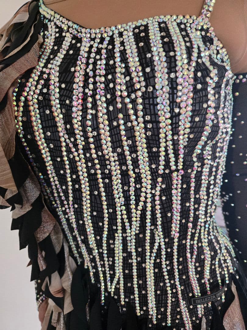 豪華☆社交ダンスラテンドレス　フルオーダー品