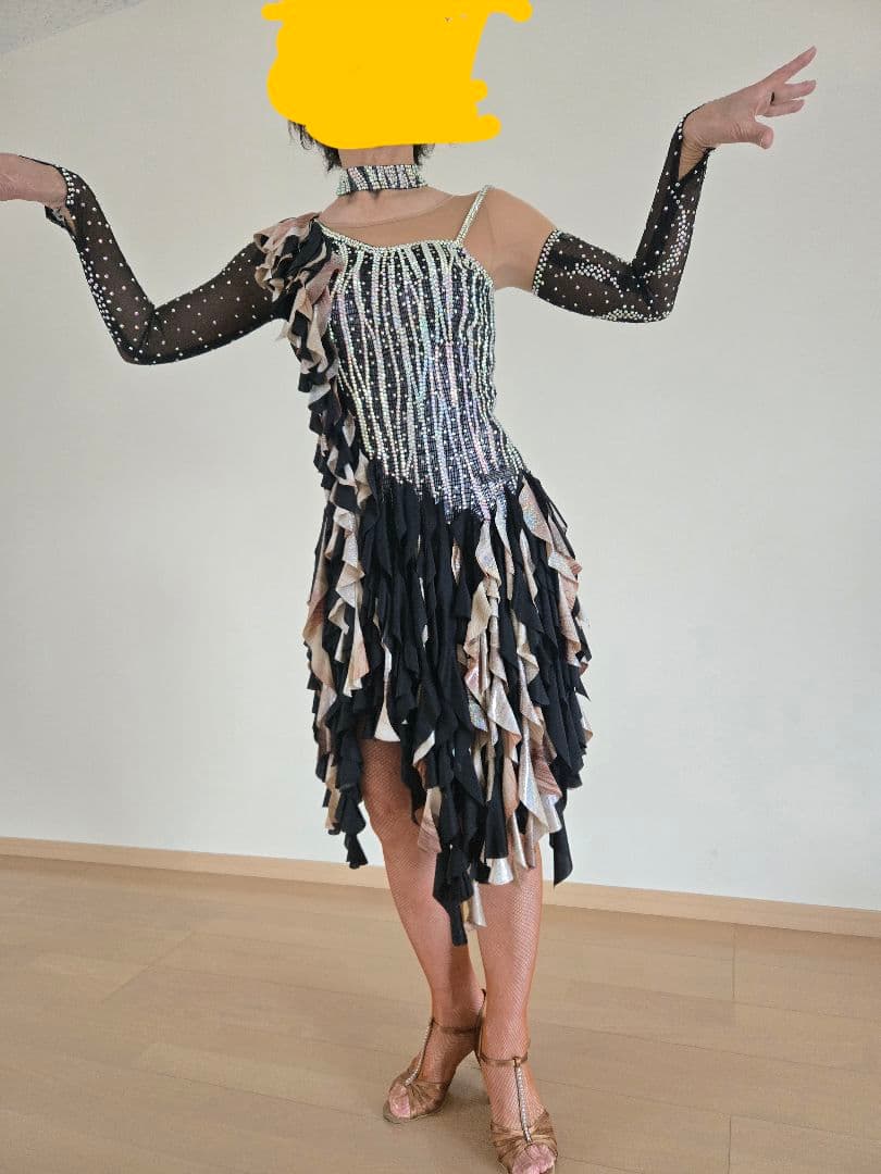 豪華☆社交ダンスラテンドレス　フルオーダー品