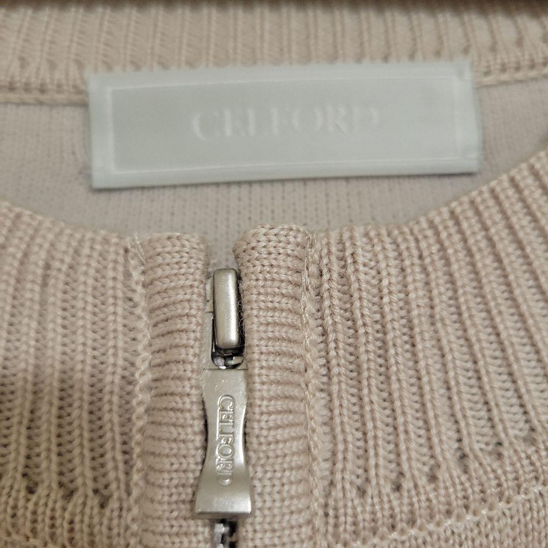 CELFORD エコファーコンビニットジャケット　M