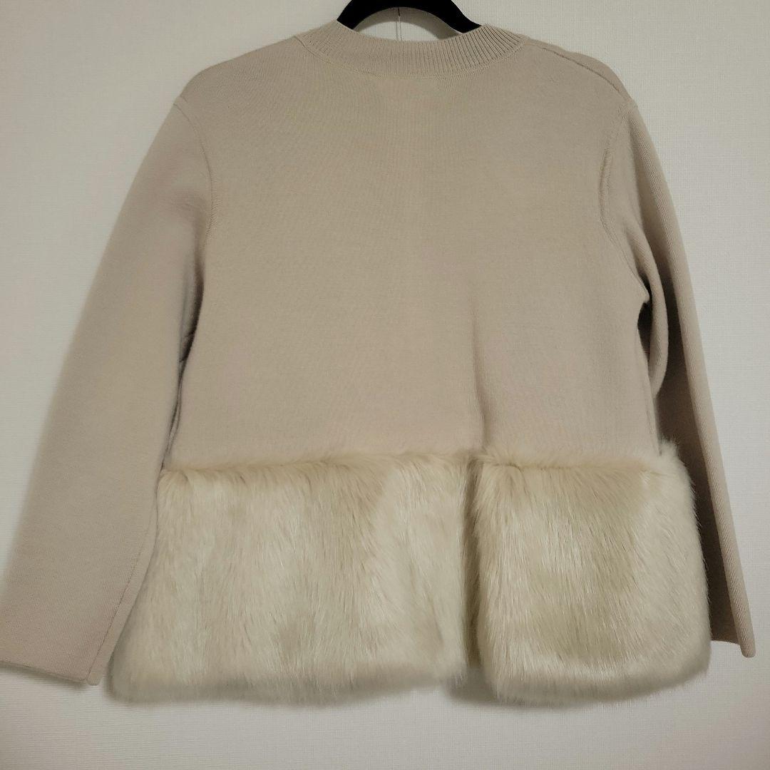 CELFORD エコファーコンビニットジャケット　M