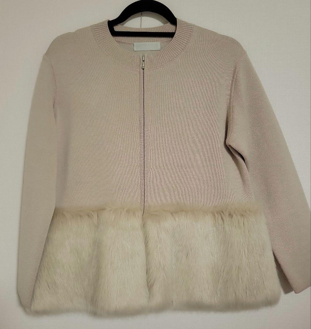 CELFORD エコファーコンビニットジャケット　M