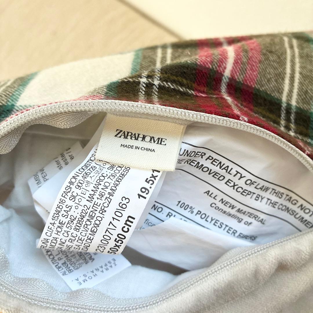 R*t様 ZARA  ザラホーム クリスマスクッション2点セット