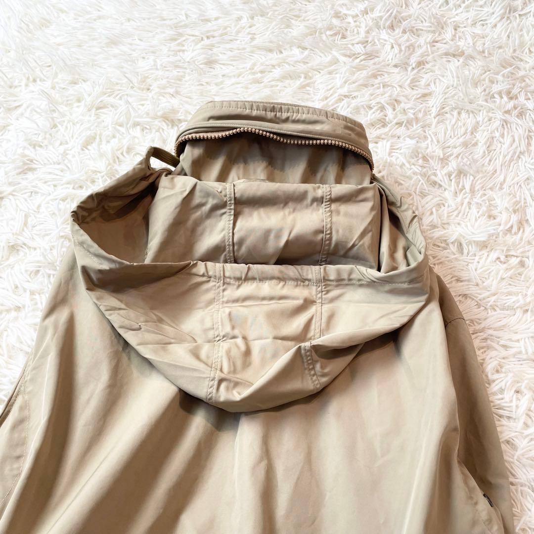 ポロラルフローレン ジップアップブルゾン ジャンパー ベージュ フード収納