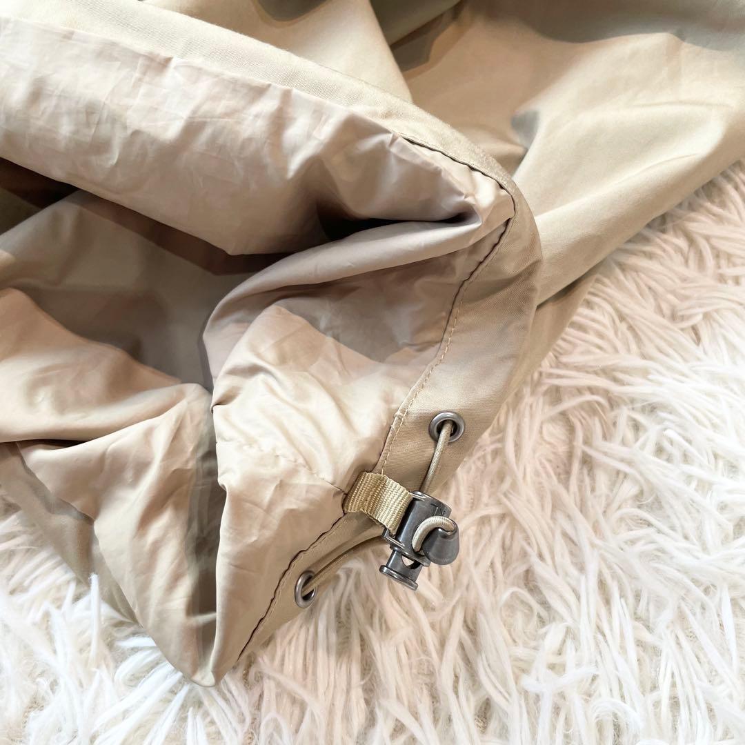 ポロラルフローレン ジップアップブルゾン ジャンパー ベージュ フード収納