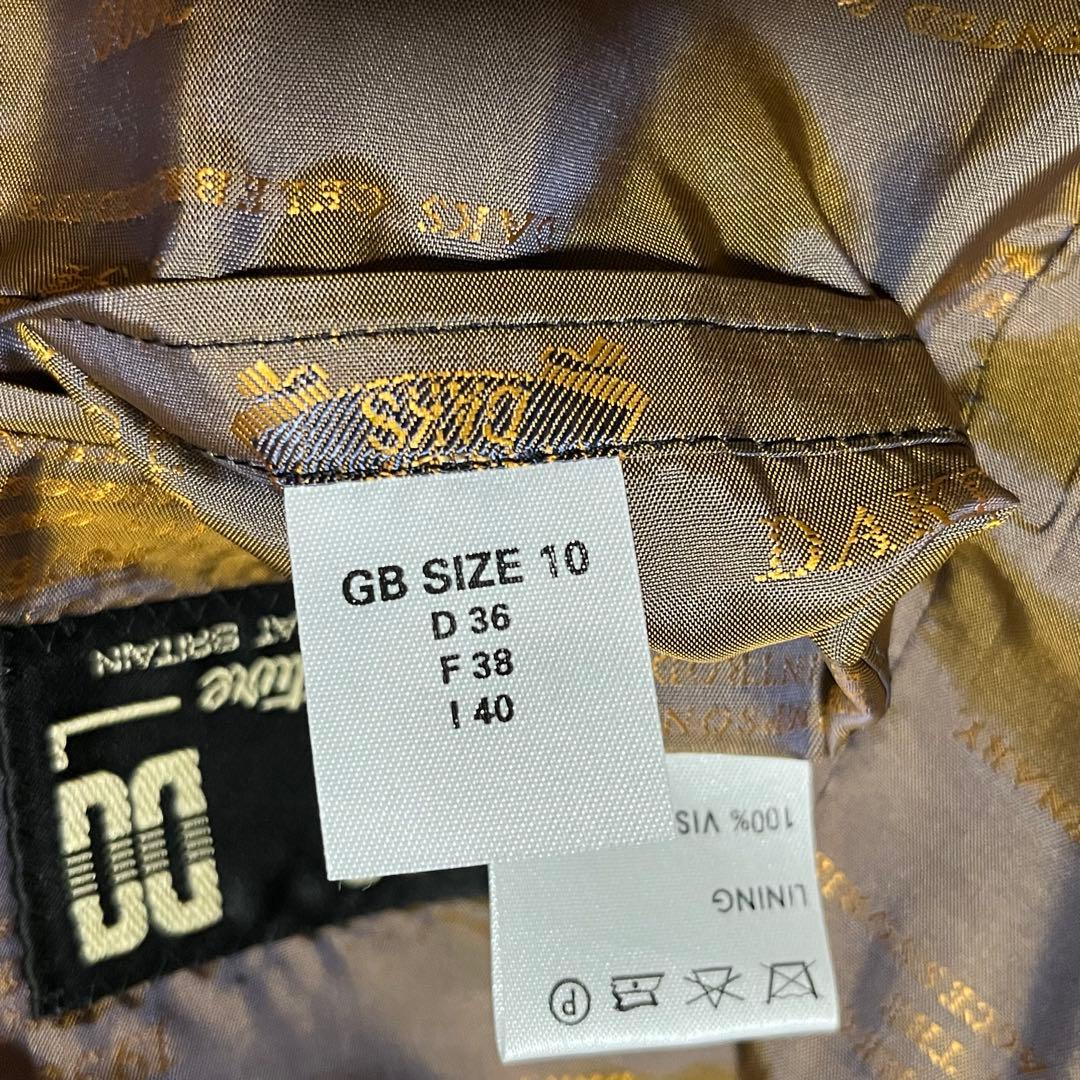 ほぼ未使用 DAKS Signature ウールカシミヤコート GB10