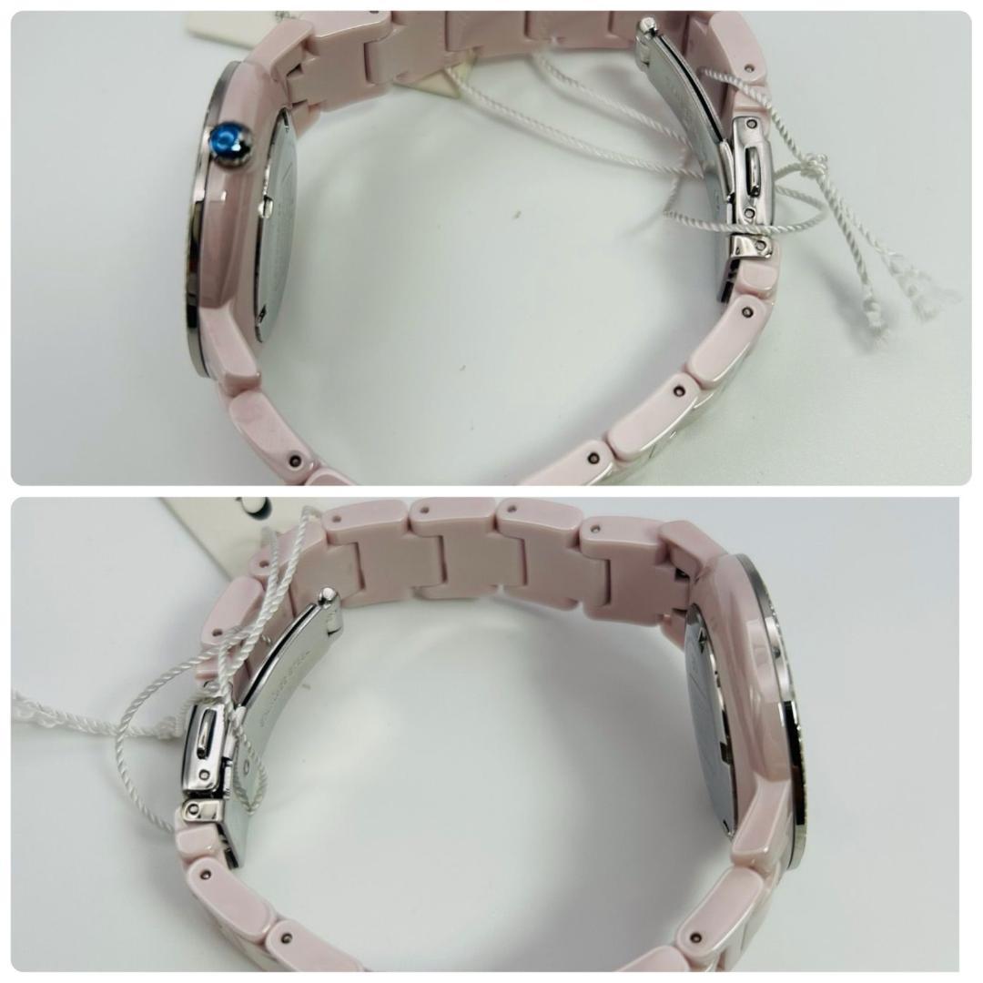 未使用 COACH AUDREY コーチ オードリー 腕時計 セラミック ピンク