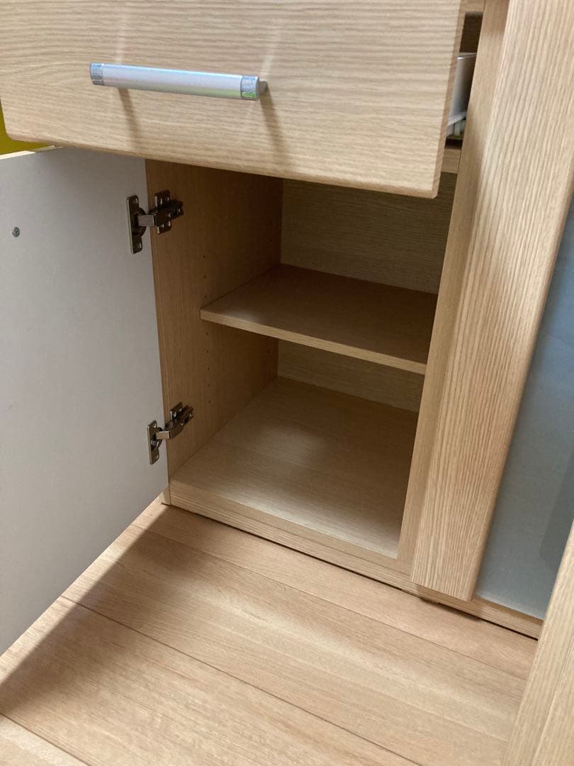 black cat　ニトリ キッチンカウンター