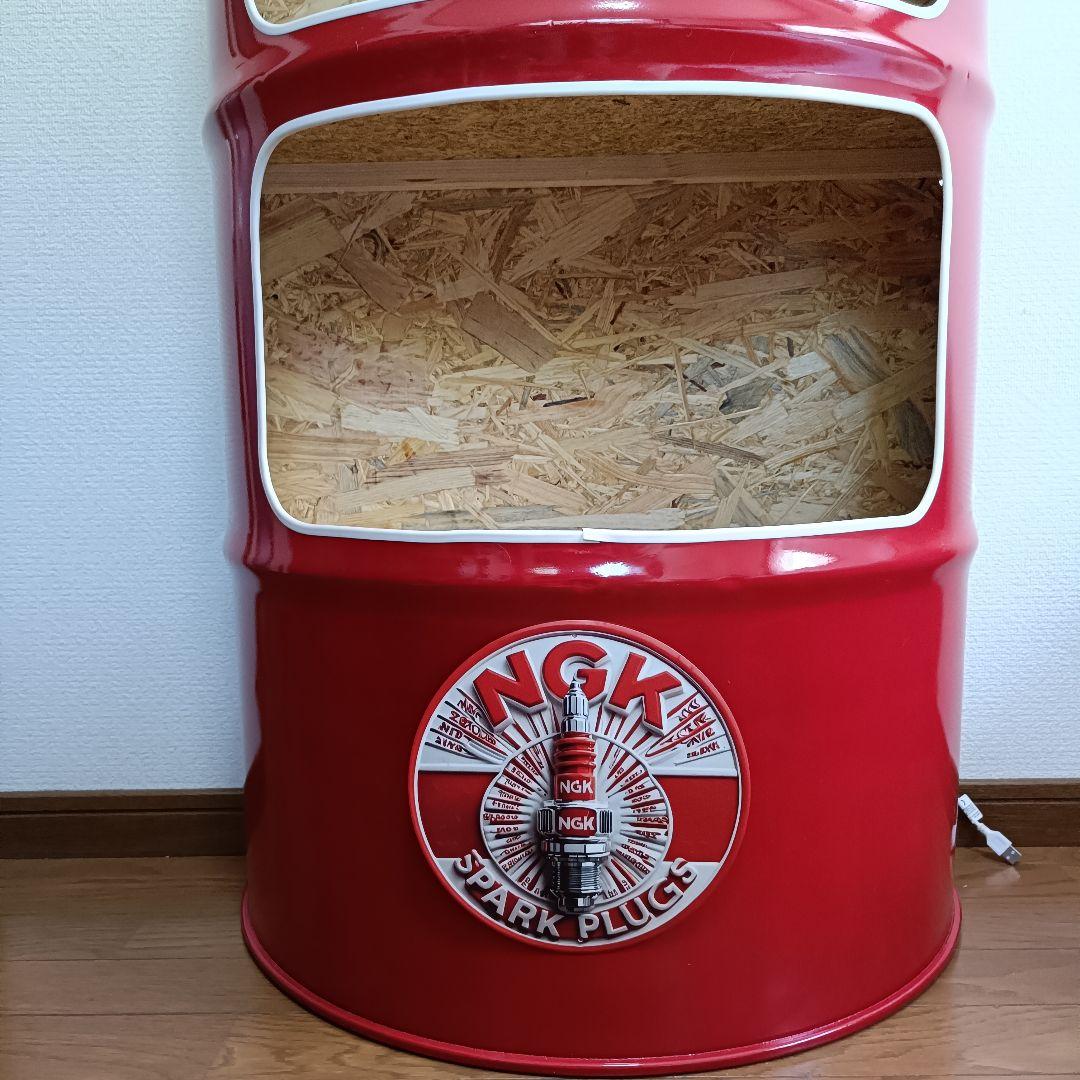 LEDドラム缶remake家具BOX