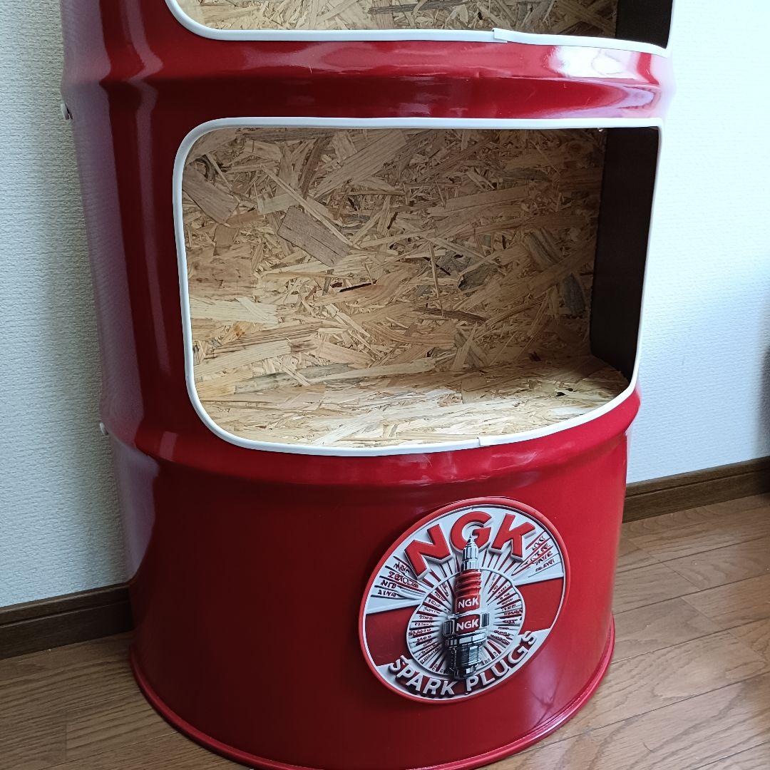 LEDドラム缶remake家具BOX