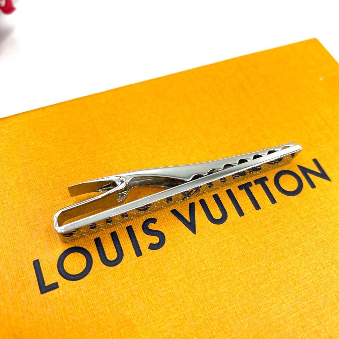 ルイ ヴィトン◎ネクタイ ピン シャンゼリゼ ビジネス スーツ シルバー メンズ