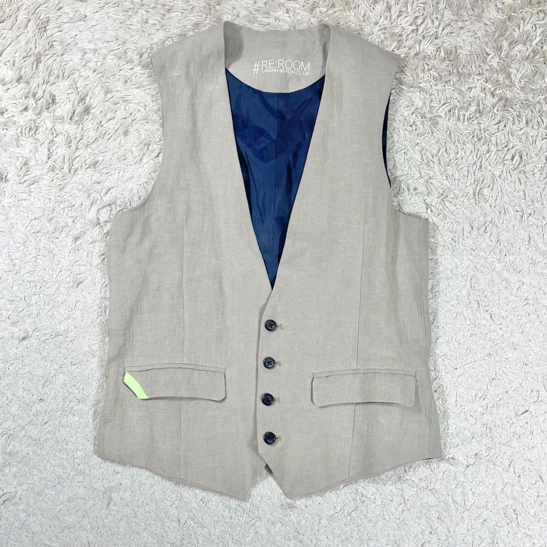 ✨未使用級 リルーム アーバンビーチクラブ セットアップ 3ピース リネン