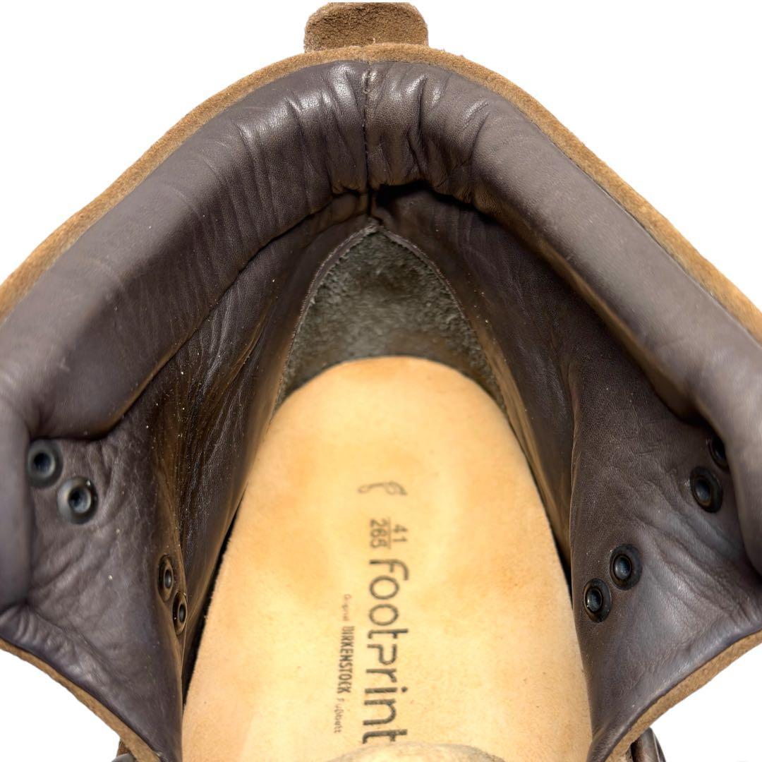 美品 廃盤 ビルケンシュトック フットプリンツ ミッドランド マウンテンブーツ