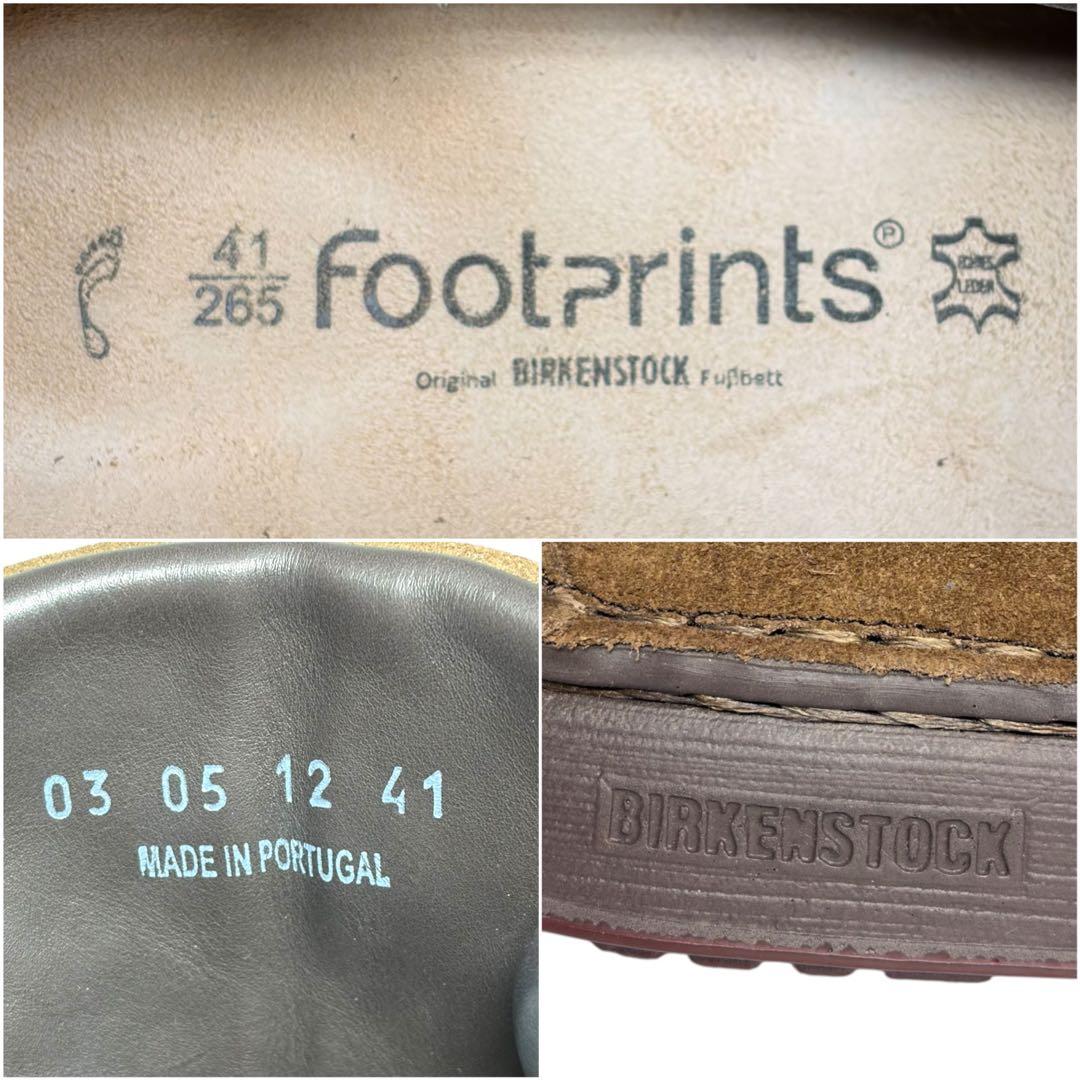 美品 廃盤 ビルケンシュトック フットプリンツ ミッドランド マウンテンブーツ