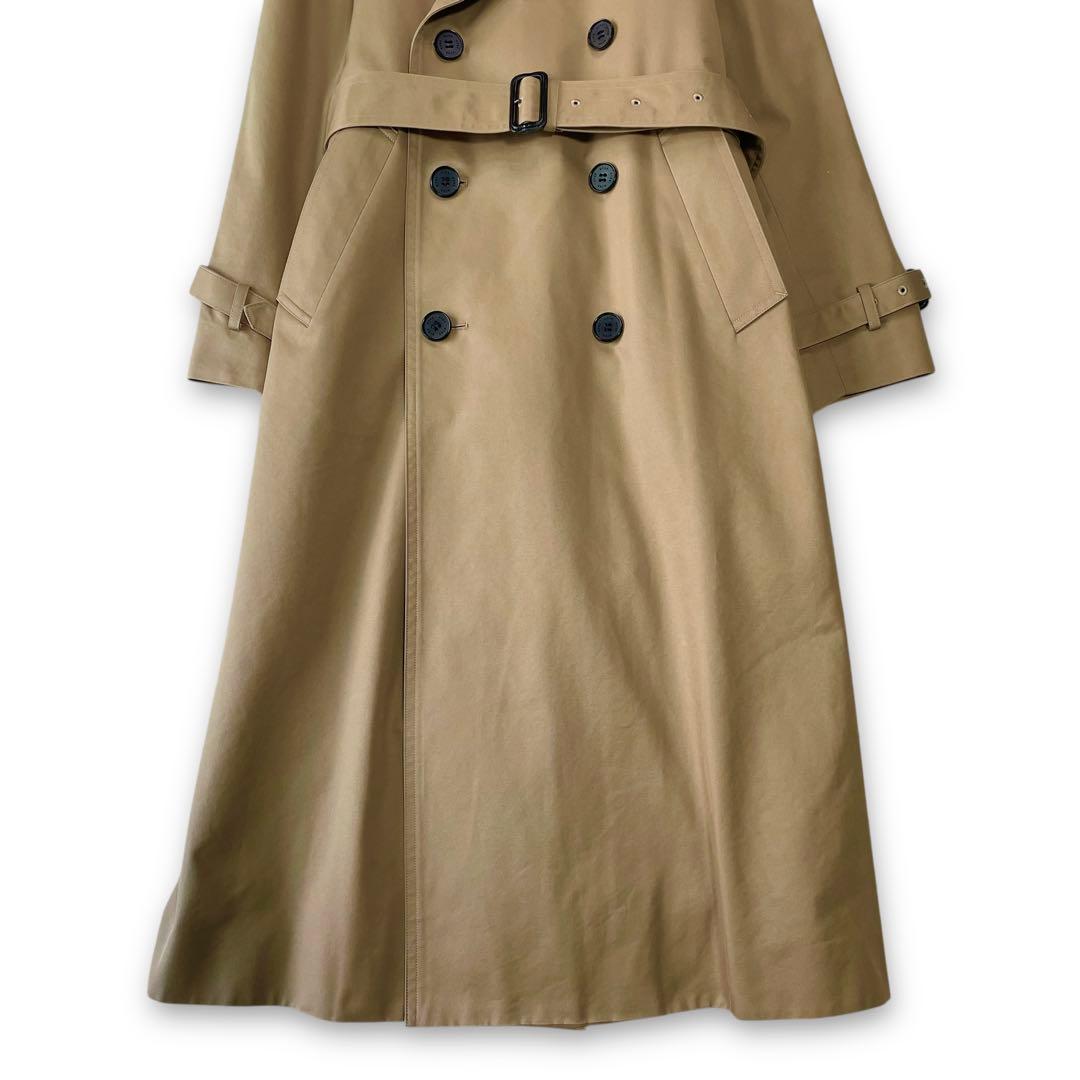 21SS✨ほぼ未使用✨HYKE トレンチコート レギュラーフィット ベージュ 2
