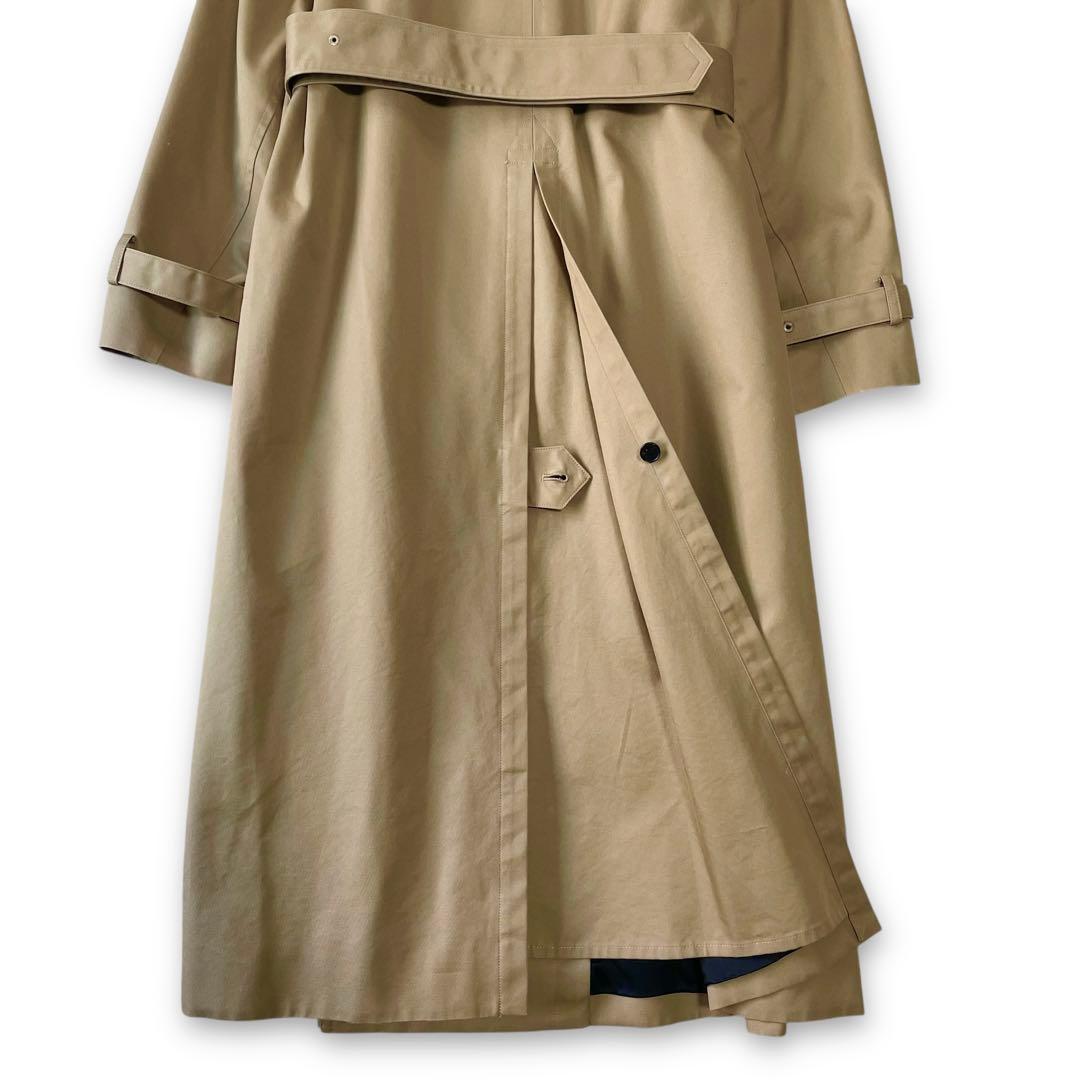 21SS✨ほぼ未使用✨HYKE トレンチコート レギュラーフィット ベージュ 2