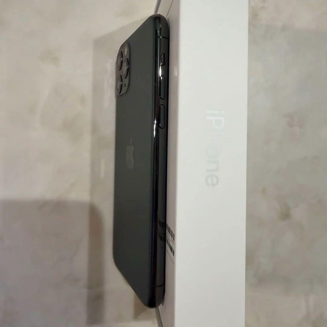 【美品】iPhone11pro 256GB ミッドナイトグリーン　SIMフリー