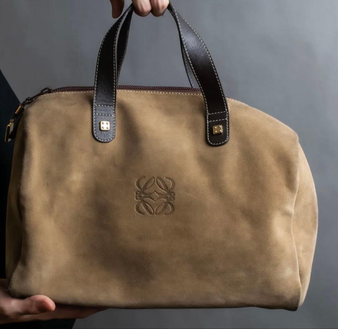 LOEWE ロエベ アナグラム　トートバッグ　ボストンバック