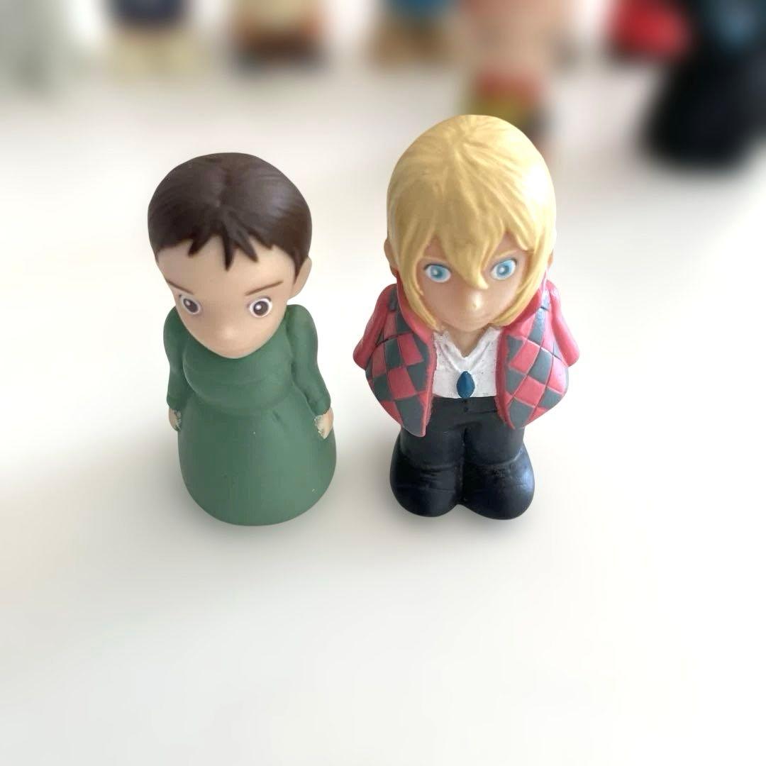 ハウルの動く城　耳をすませば　もののけ姫　指人形　12体セット　ジブリ