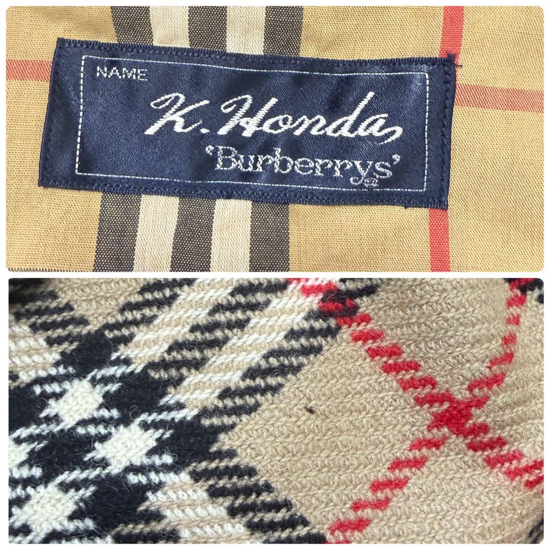 【希少】バーバリーズ 90's ライナーベルト付 トレンチコート ノバチェック